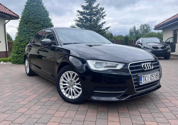 Audi A3 cena 48900 przebieg: 188000, rok produkcji 2014 z Goniądz małe 631